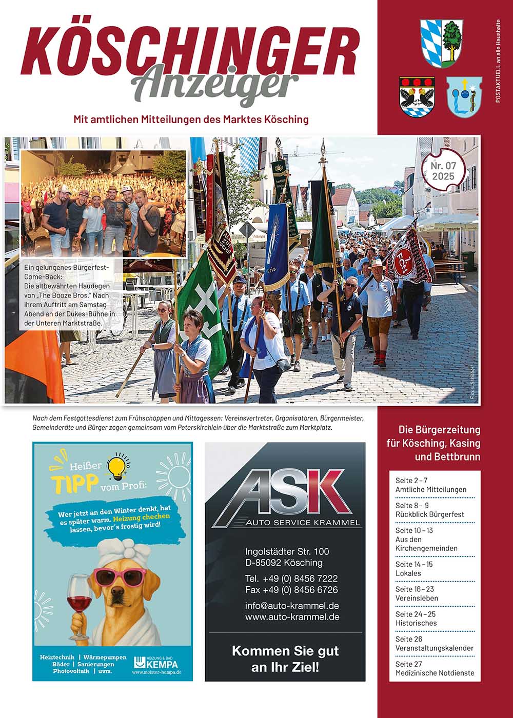 Köschinger Anzeiger