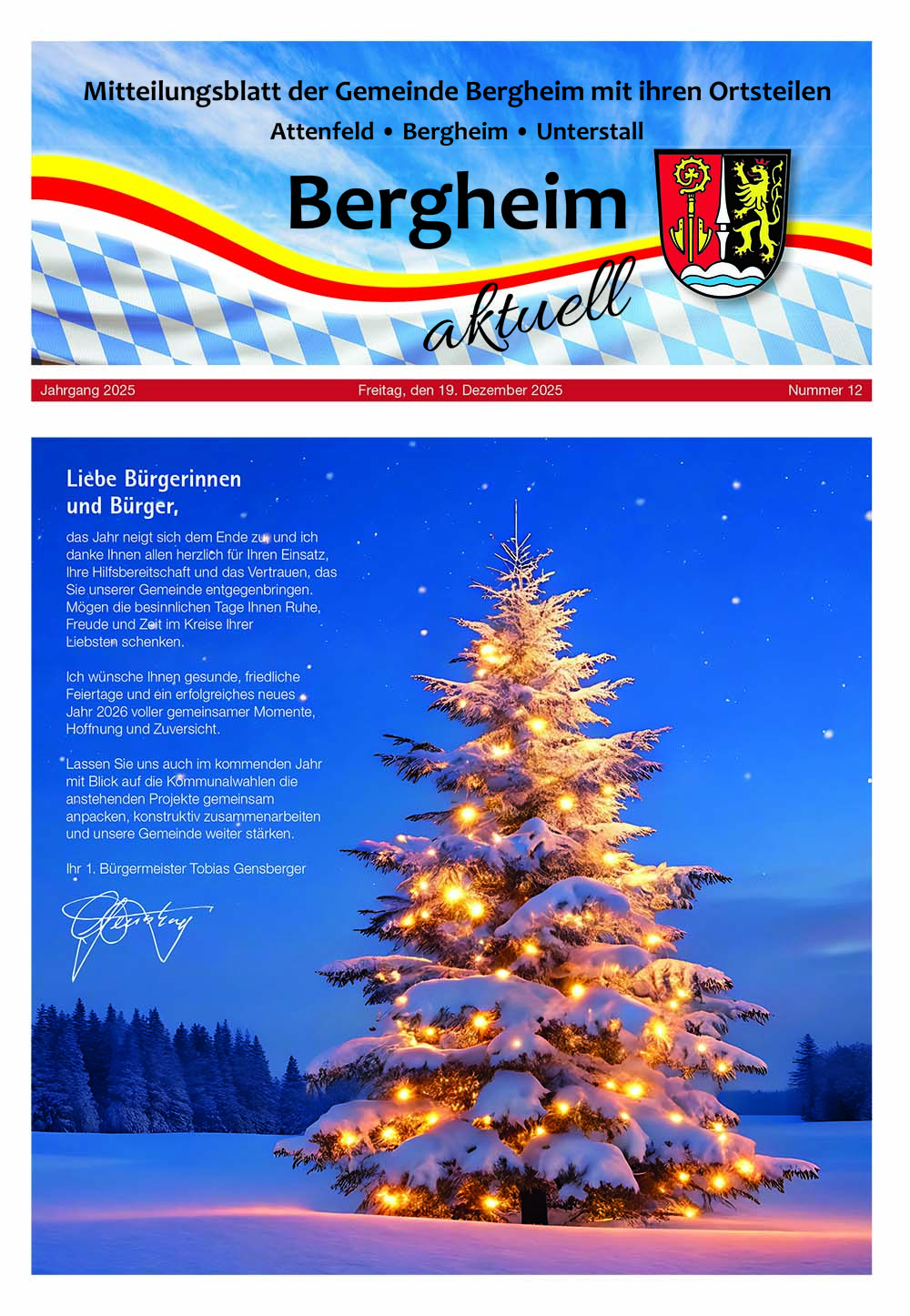 Mitteilungsblatt Bergheim