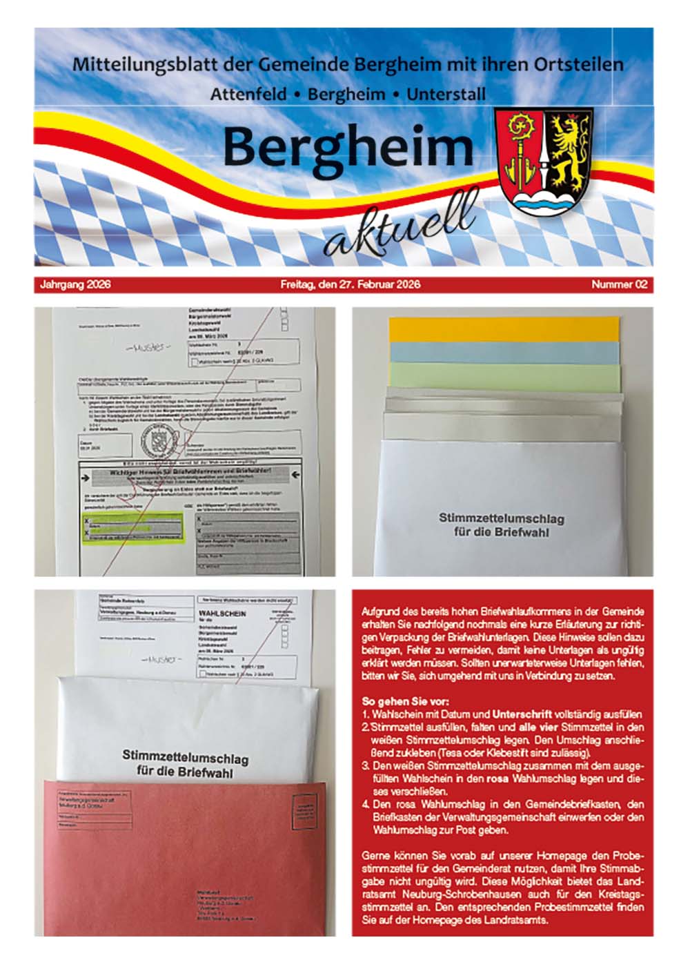 Mitteilungsblatt Bergheim