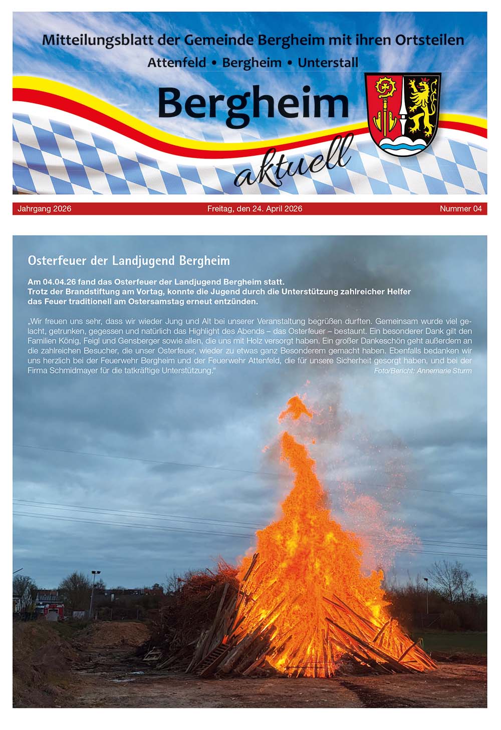 Mitteilungsblatt Bergheim